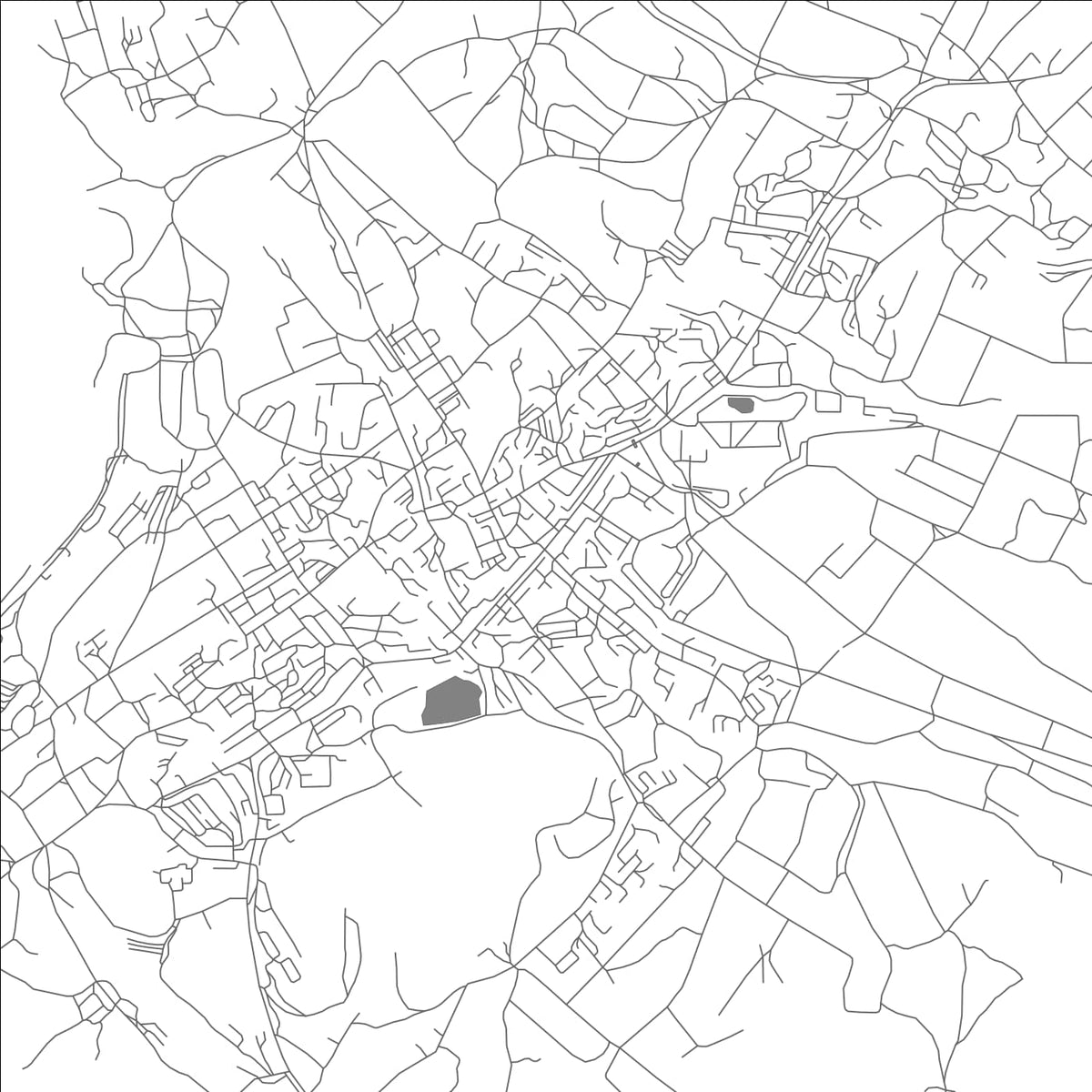 ROAD MAP OF PARTIZANSK, RUSSIA BY MAPBAKES