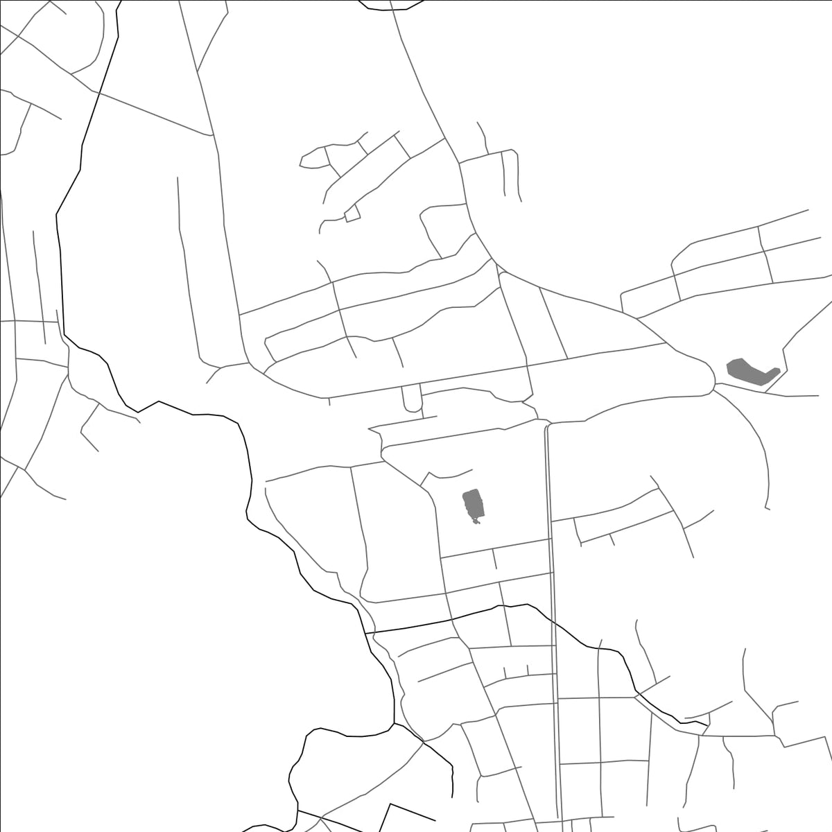 ROAD MAP OF POCHEP, RUSSIA BY MAPBAKES