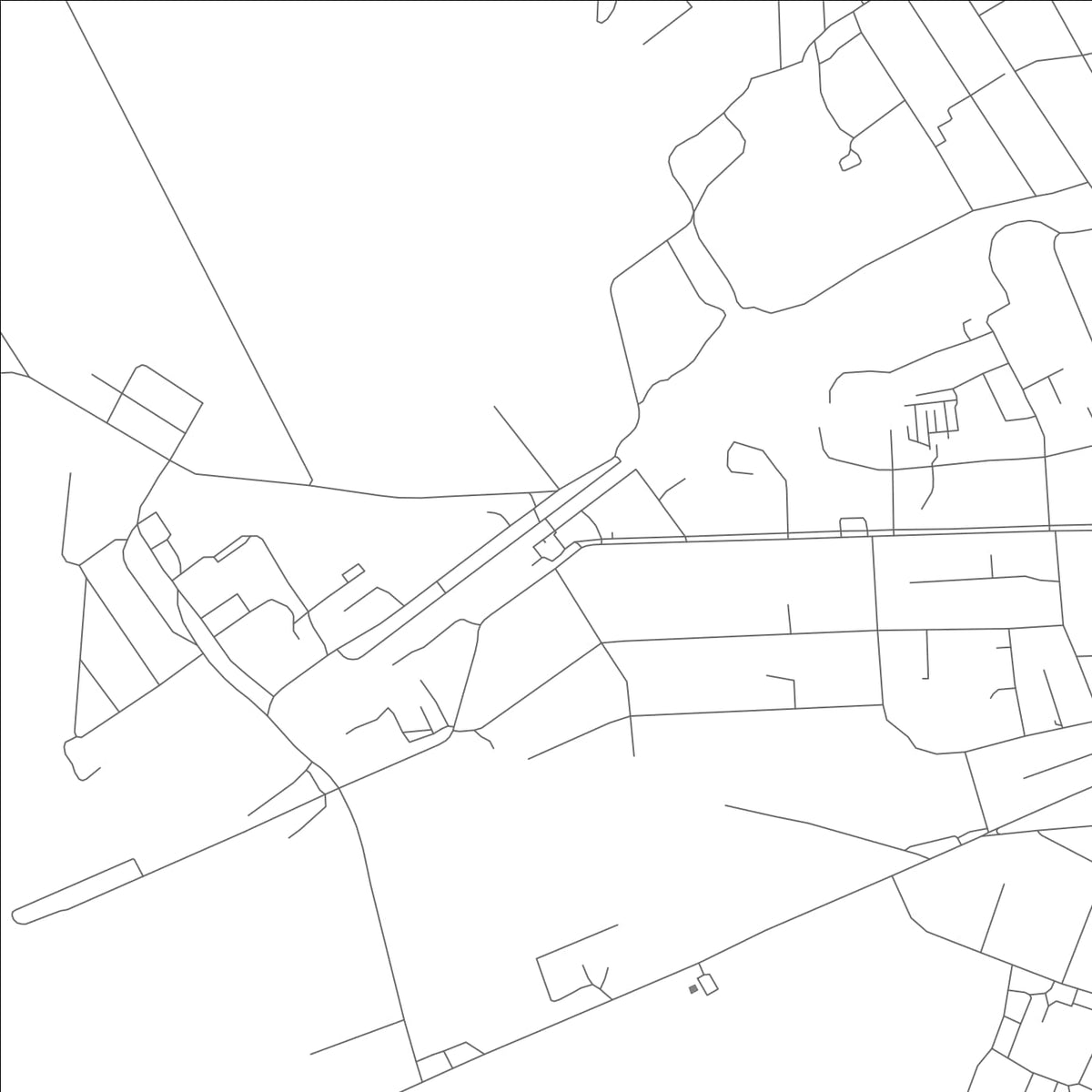 ROAD MAP OF PORKHOV, RUSSIA BY MAPBAKES