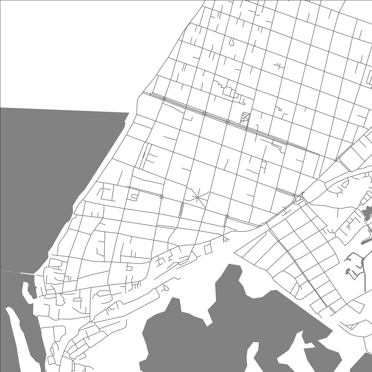 ROAD MAP OF PRIMORSKO AKHTARSK, RUSSIA BY MAPBAKES