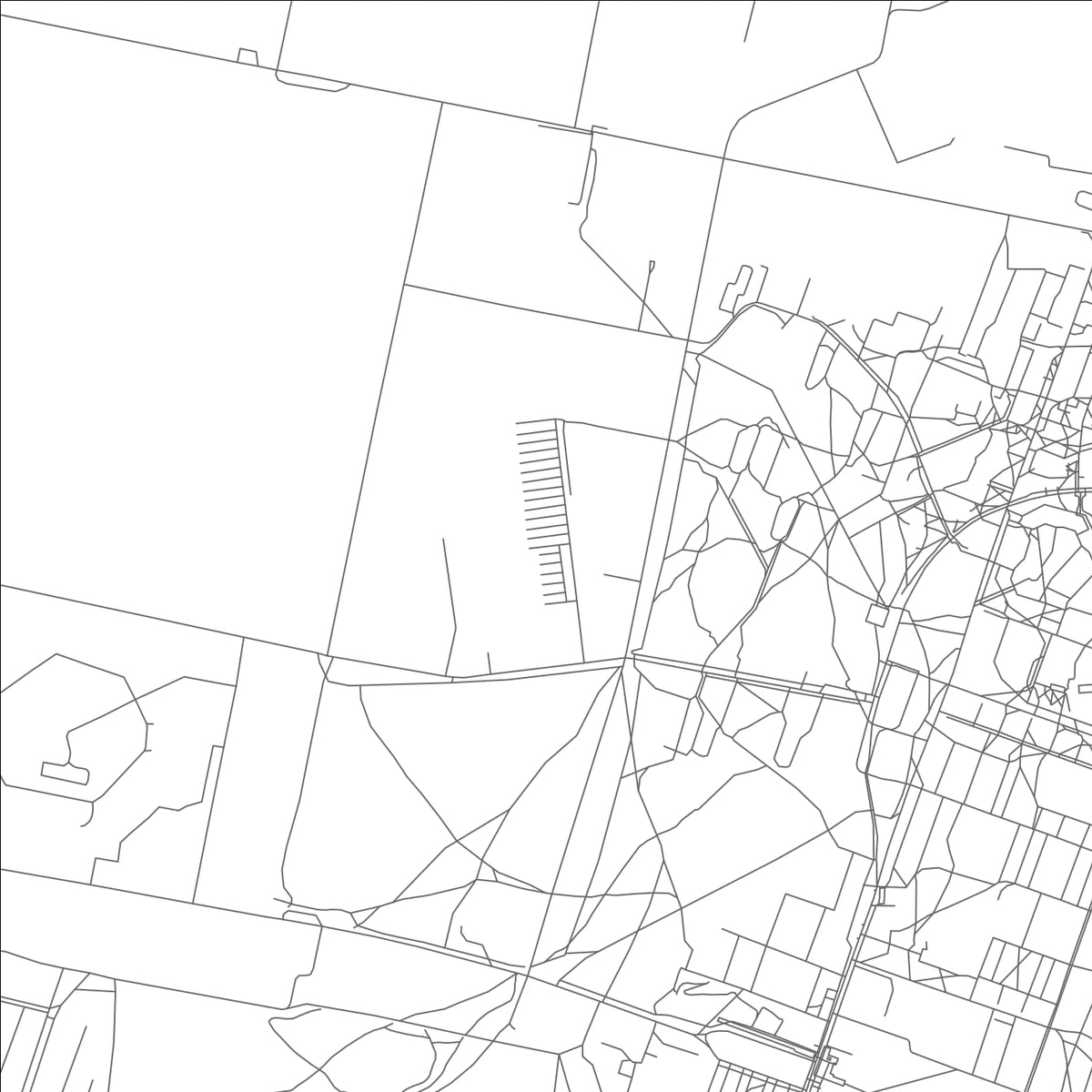 ROAD MAP OF PROTVINO, RUSSIA BY MAPBAKES