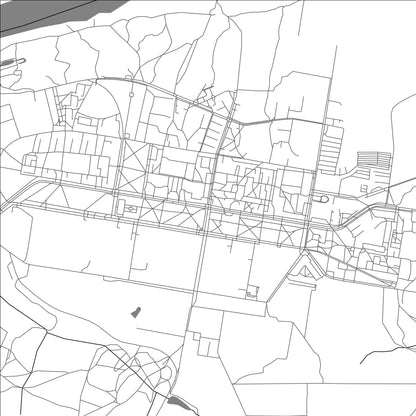 ROAD MAP OF PUSHCHINO, RUSSIA BY MAPBAKES