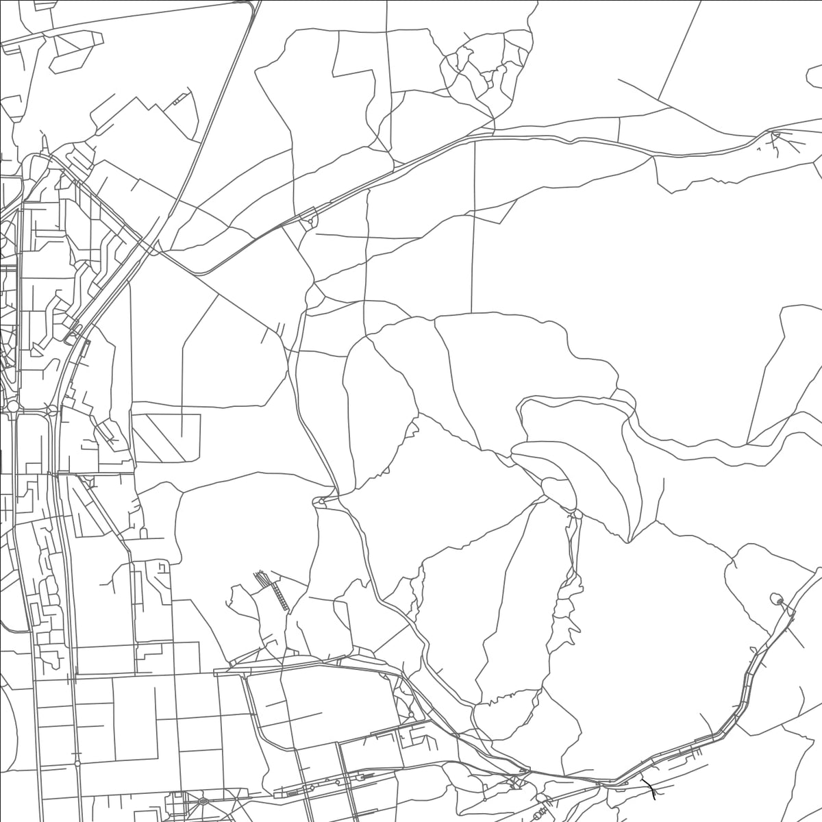 ROAD MAP OF PYATIGORSK, RUSSIA BY MAPBAKES