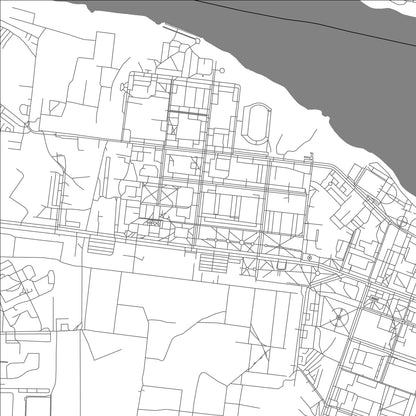 ROAD MAP OF RYBINSK, RUSSIA BY MAPBAKES