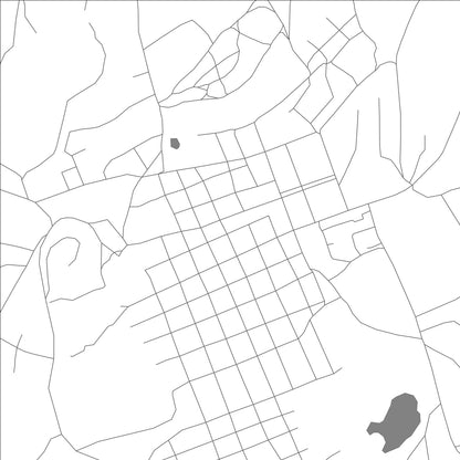 ROAD MAP OF SALAIR, RUSSIA BY MAPBAKES