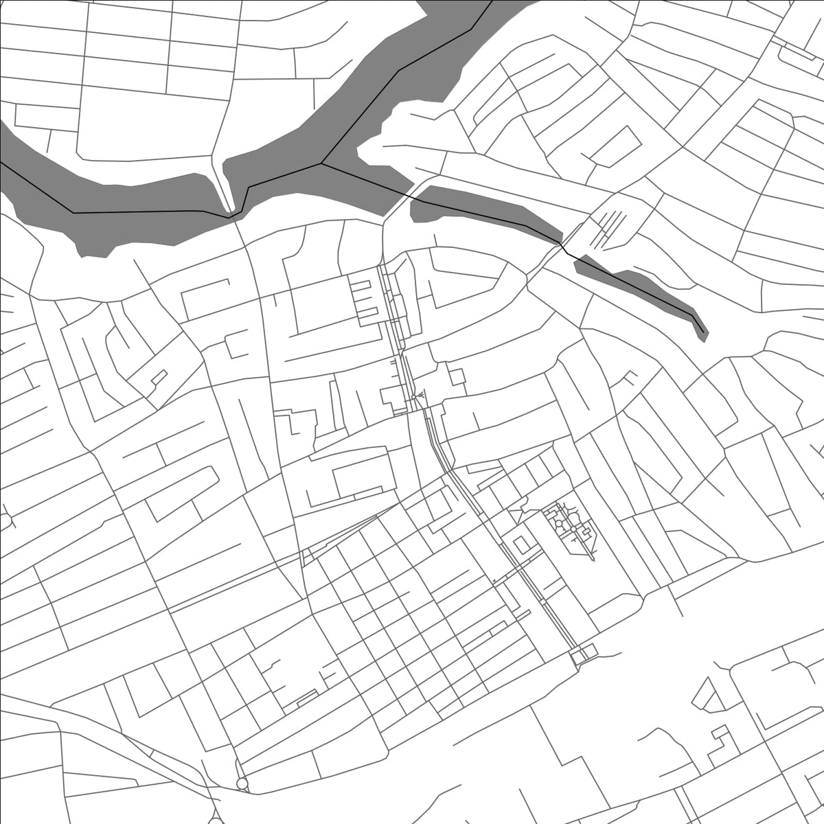 ROAD MAP OF SALSK, RUSSIA BY MAPBAKES