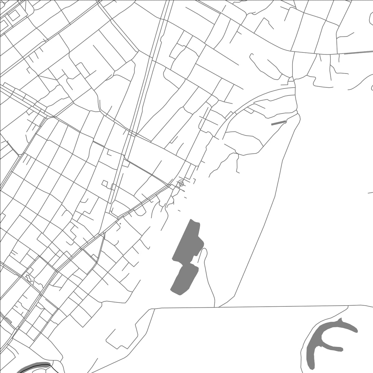 ROAD MAP OF SASOVO, RUSSIA BY MAPBAKES