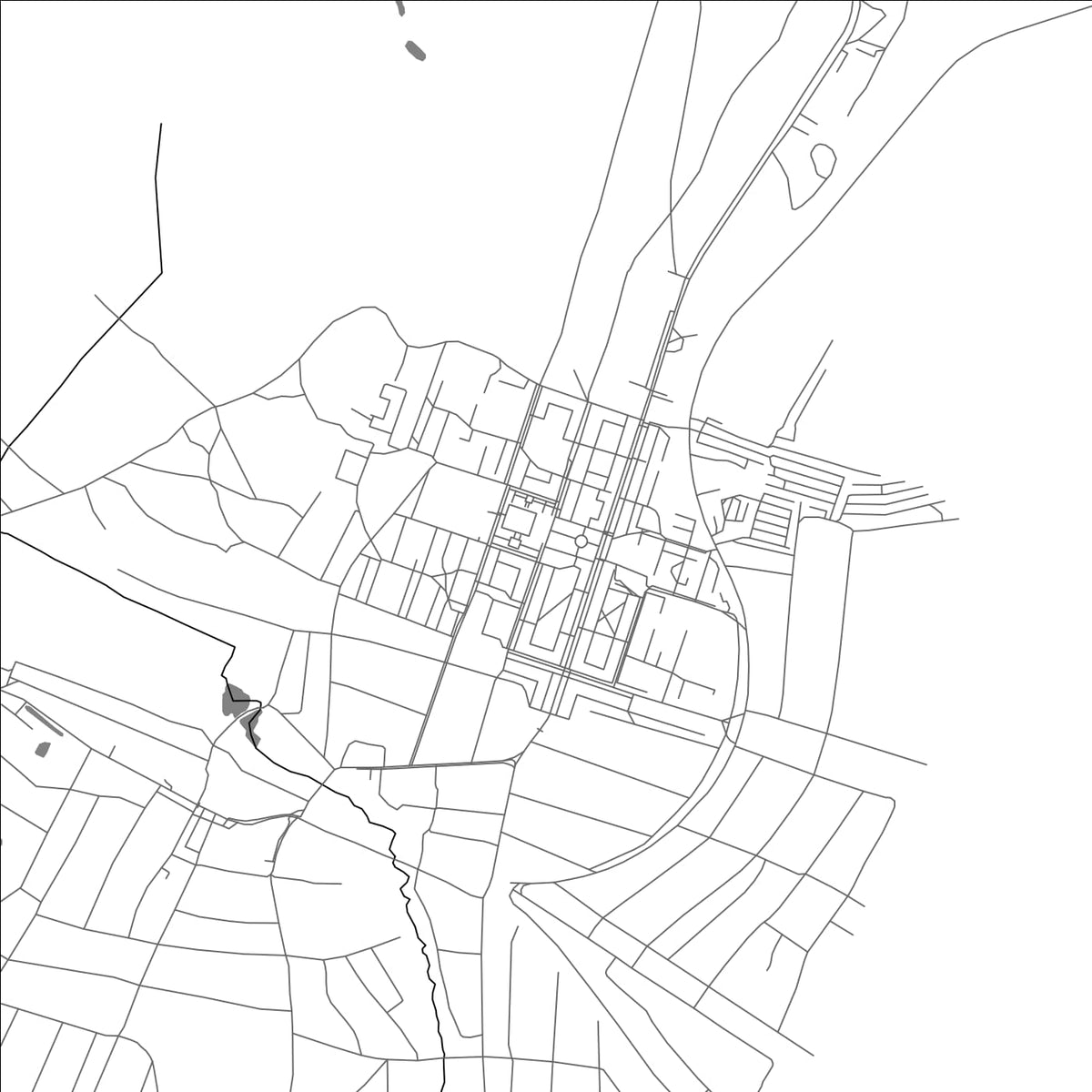 ROAD MAP OF SELTSO, RUSSIA BY MAPBAKES