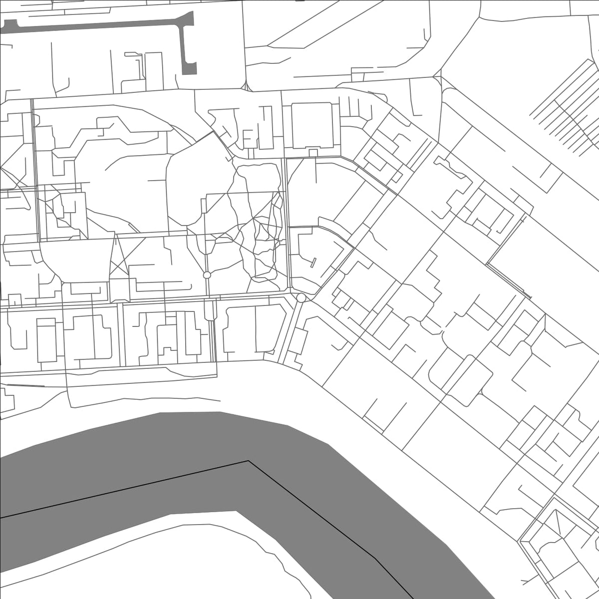 ROAD MAP OF SEVERSK, RUSSIA BY MAPBAKES