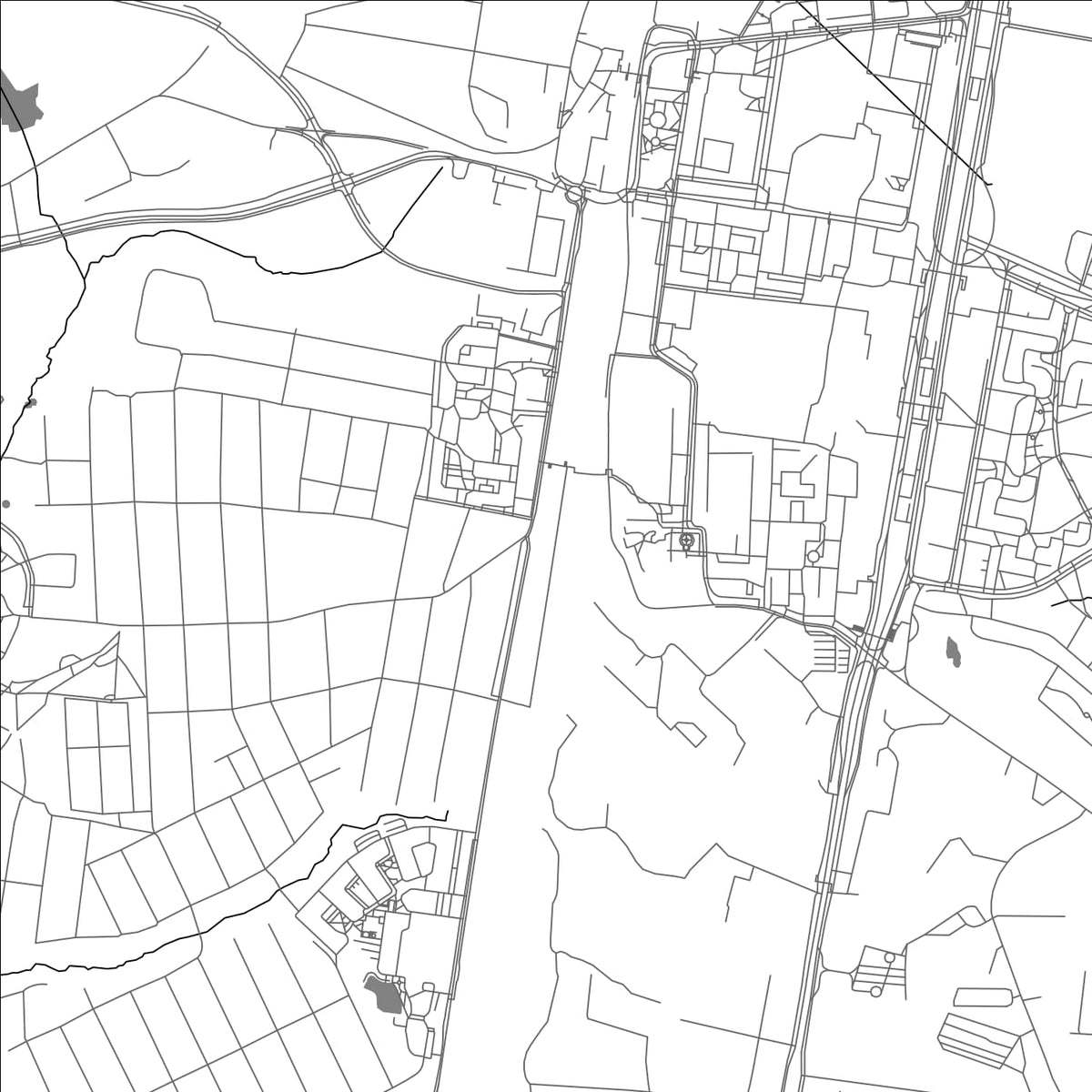 ROAD MAP OF SHCHERBINKA, RUSSIA BY MAPBAKES