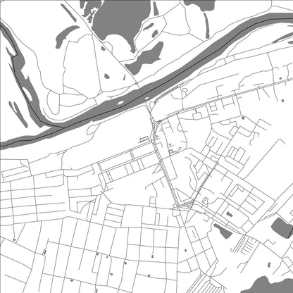 ROAD MAP OF SOBINKA, RUSSIA BY MAPBAKES