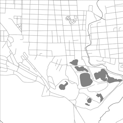 ROAD MAP OF SOL ILETSK, RUSSIA BY MAPBAKES
