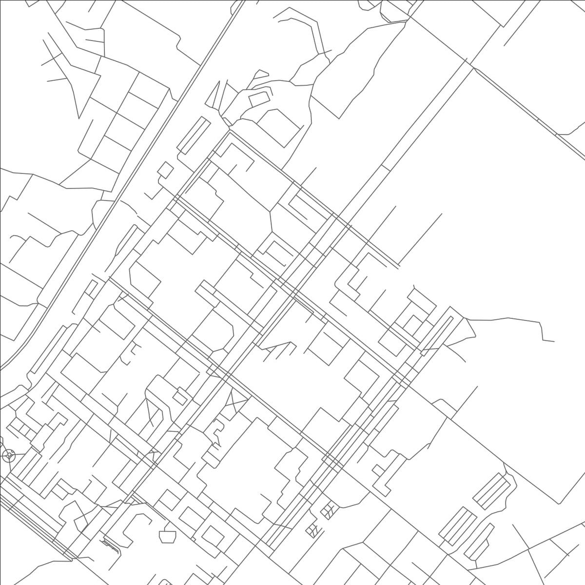 ROAD MAP OF SOSNOVOBORSK, RUSSIA BY MAPBAKES