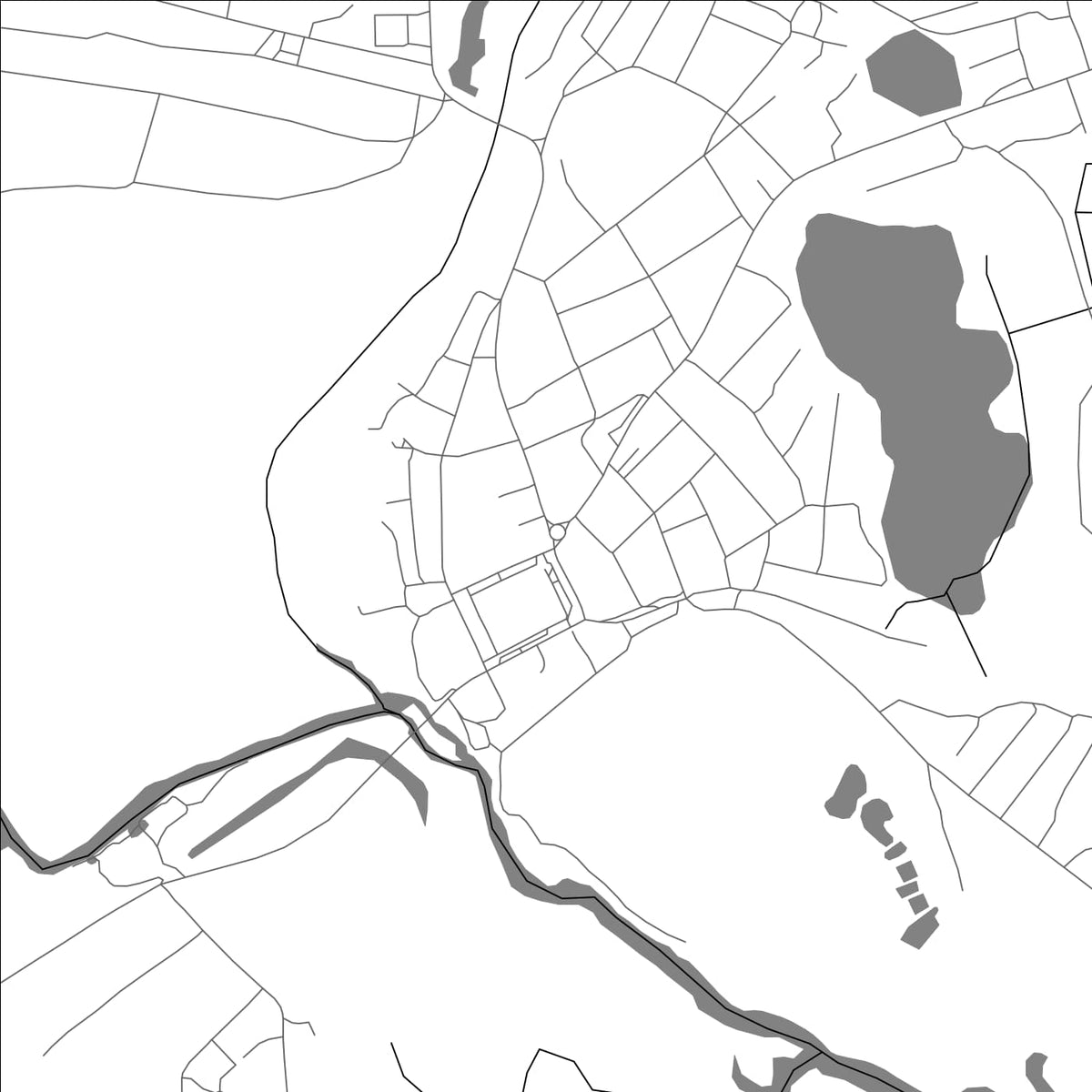 ROAD MAP OF SPAS KLEPIKI, RUSSIA BY MAPBAKES