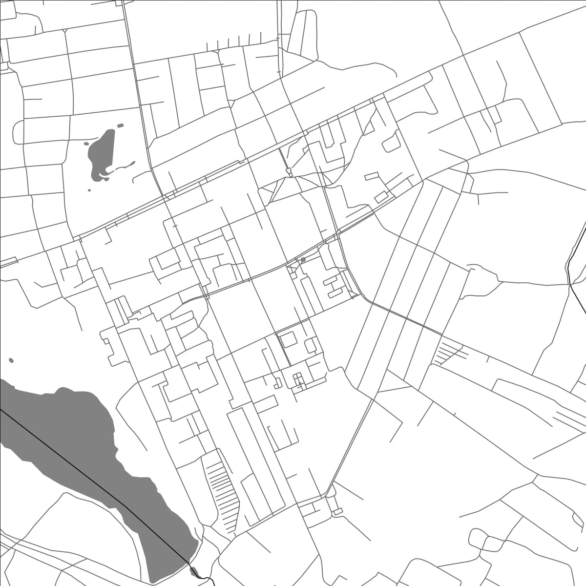 ROAD MAP OF STARAYA KUPAVNA, RUSSIA BY MAPBAKES