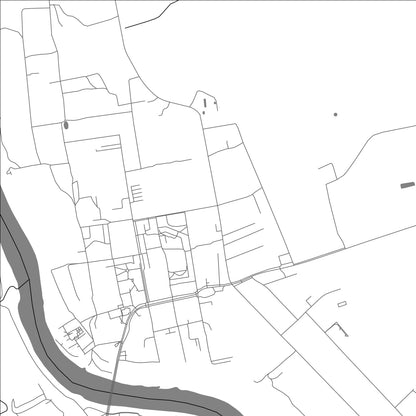 ROAD MAP OF STARITSA, RUSSIA BY MAPBAKES