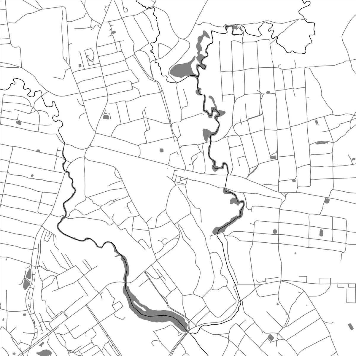 ROAD MAP OF STRUNINO, RUSSIA BY MAPBAKES
