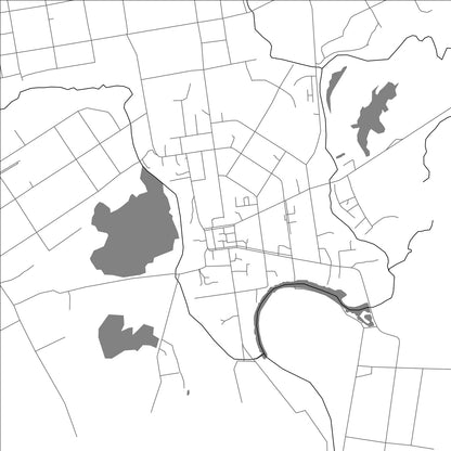 ROAD MAP OF SUDZHA, RUSSIA BY MAPBAKES
