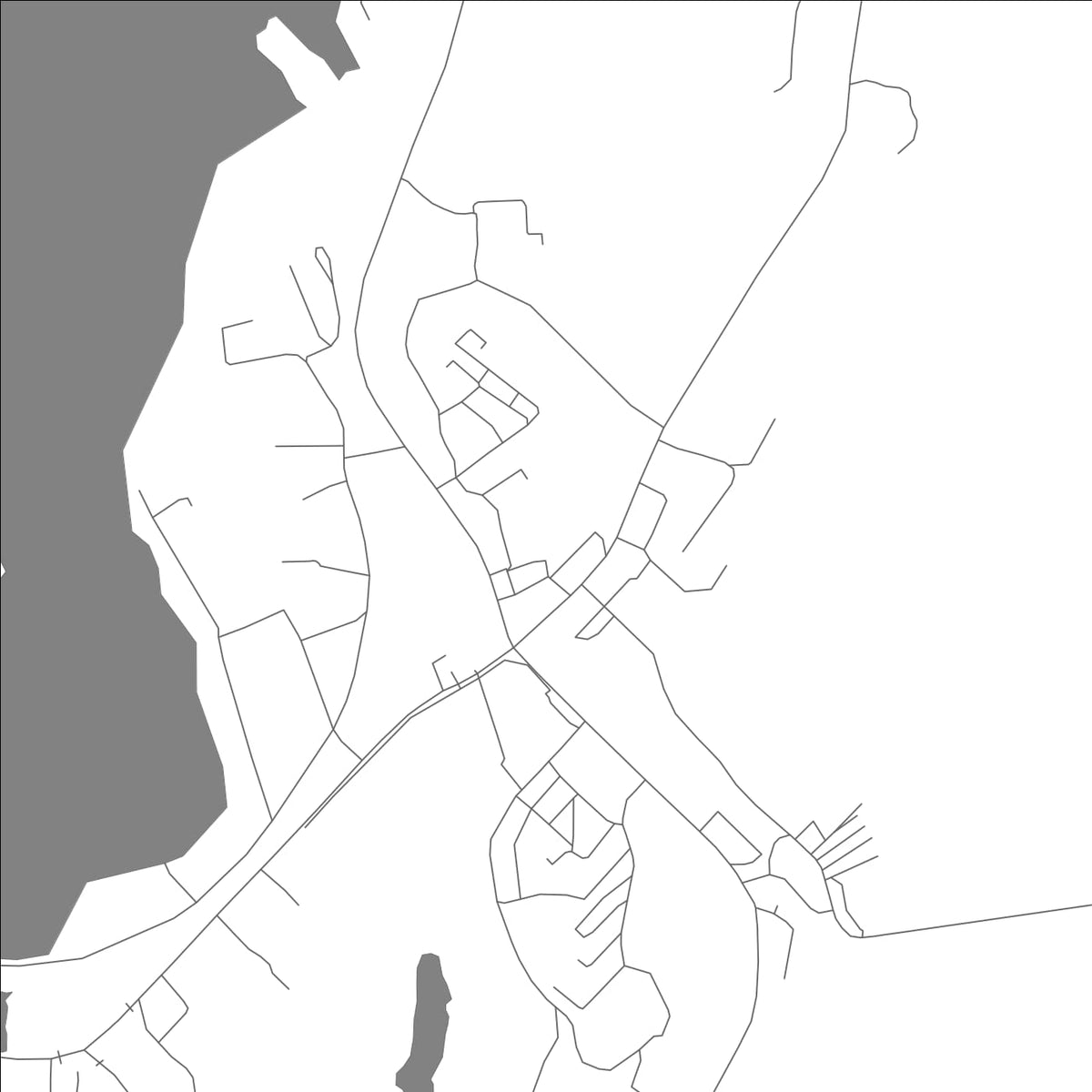 ROAD MAP OF SUOYARVI, RUSSIA BY MAPBAKES