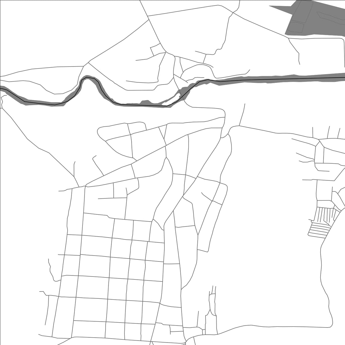 ROAD MAP OF SURSK, RUSSIA BY MAPBAKES