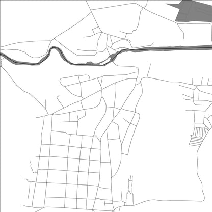 ROAD MAP OF SURSK, RUSSIA BY MAPBAKES