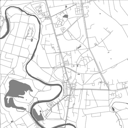 ROAD MAP OF SUZDAL, RUSSIA BY MAPBAKES