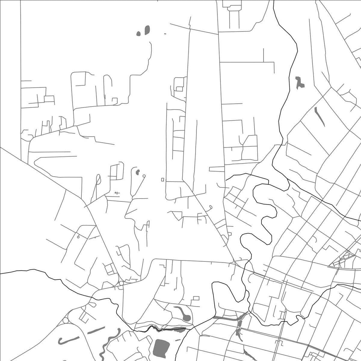 ROAD MAP OF SVETLOGRAD, RUSSIA BY MAPBAKES