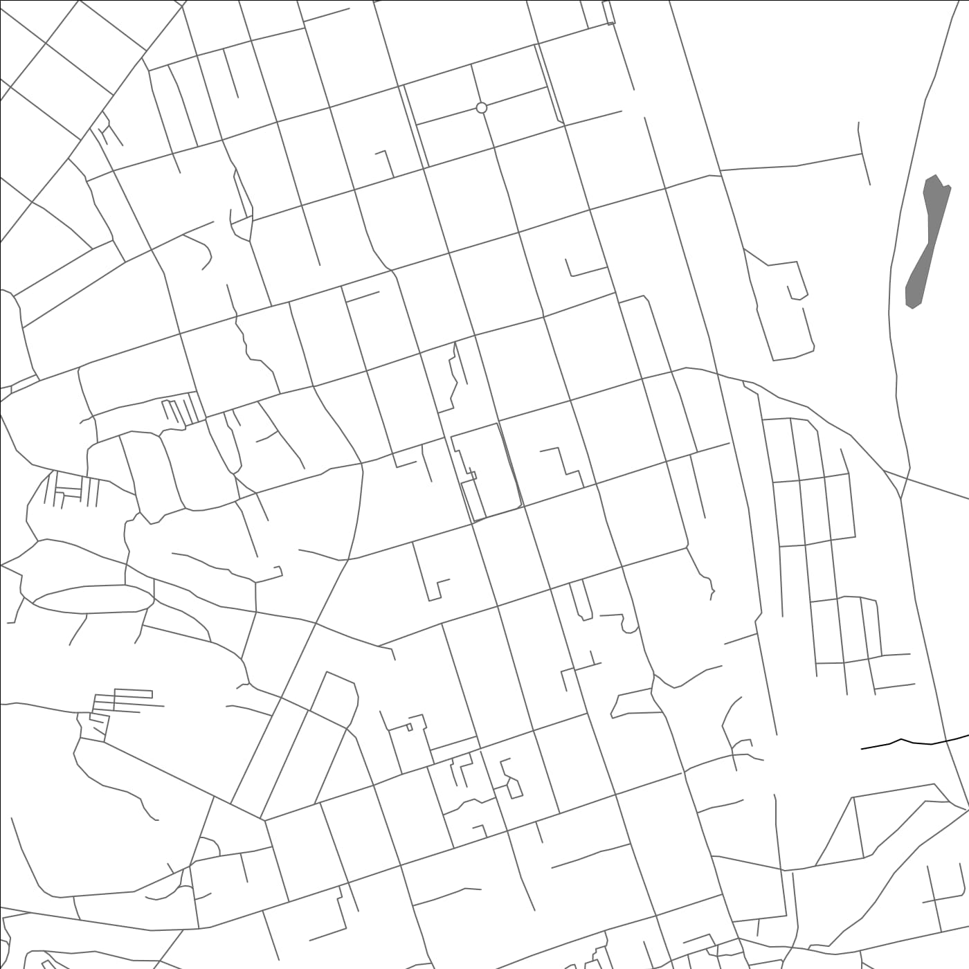 ROAD MAP OF SVOBODNY, RUSSIA BY MAPBAKES