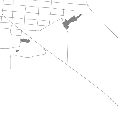 ROAD MAP OF TAYGA, RUSSIA BY MAPBAKES