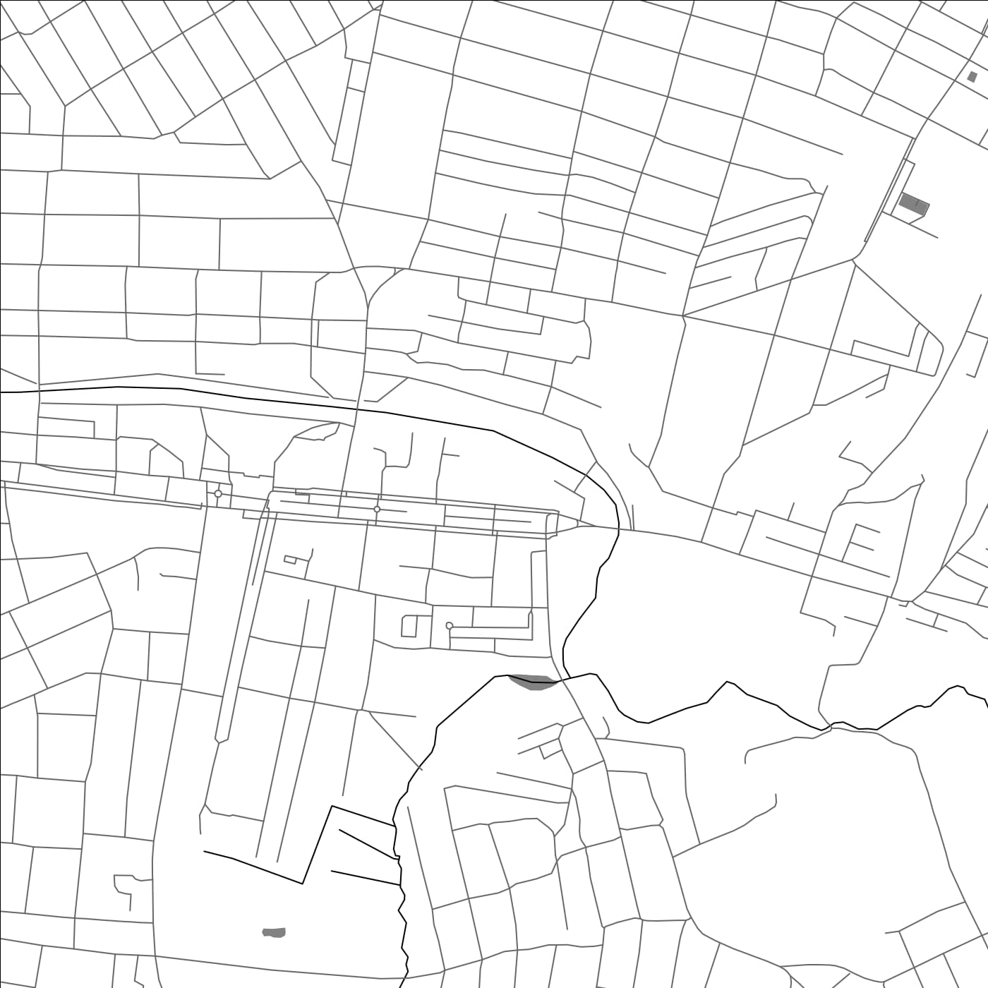 ROAD MAP OF TEYKOVO, RUSSIA BY MAPBAKES