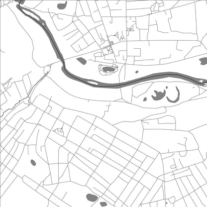 ROAD MAP OF TOGUCHIN, RUSSIA BY MAPBAKES