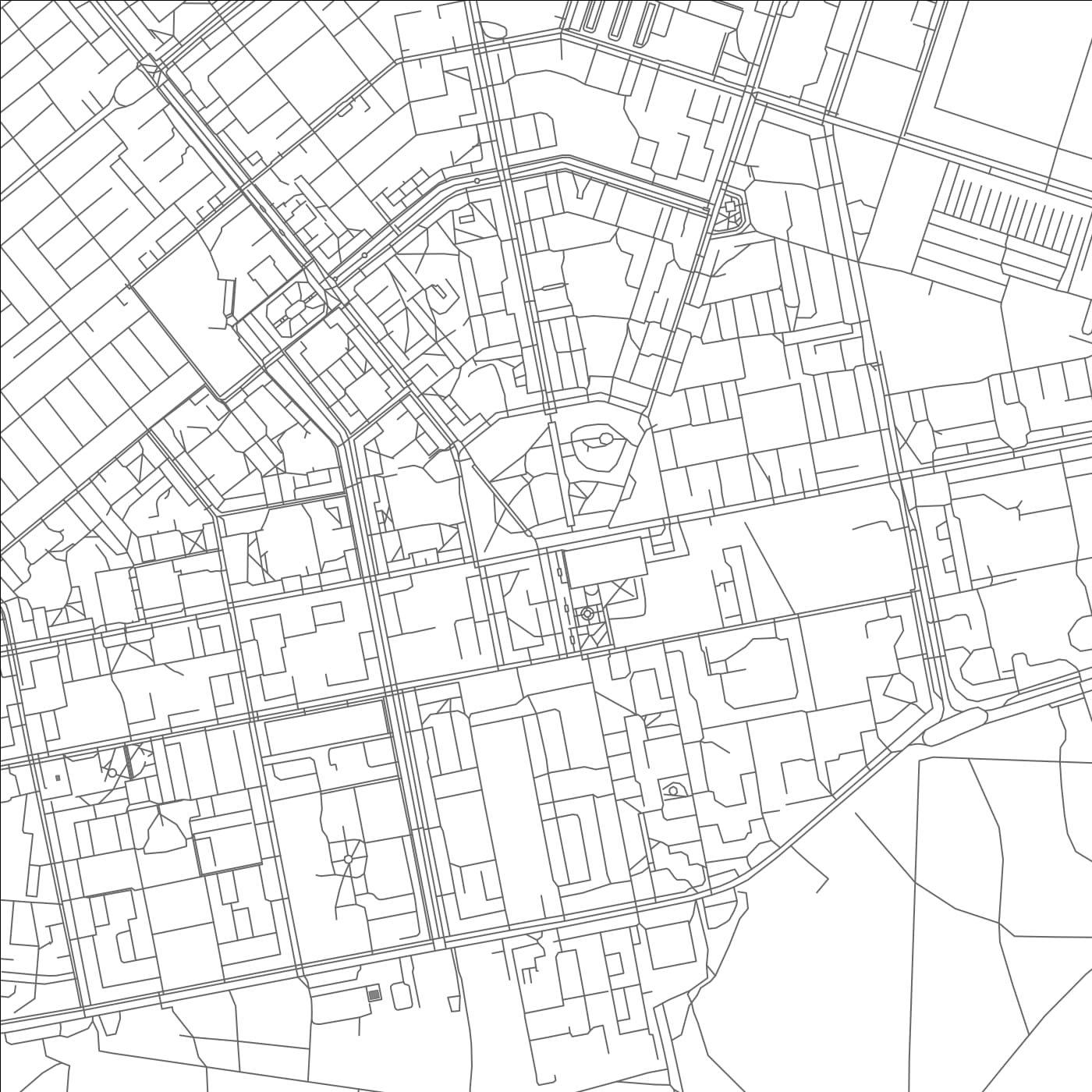 ROAD MAP OF TOLYATTI, RUSSIA BY MAPBAKES