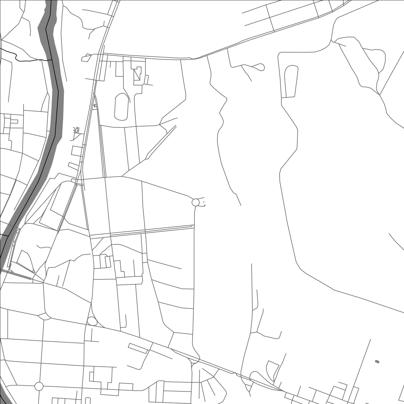 ROAD MAP OF TORZHOK, RUSSIA BY MAPBAKES