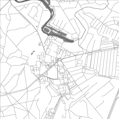 ROAD MAP OF TROITSK, RUSSIA BY MAPBAKES