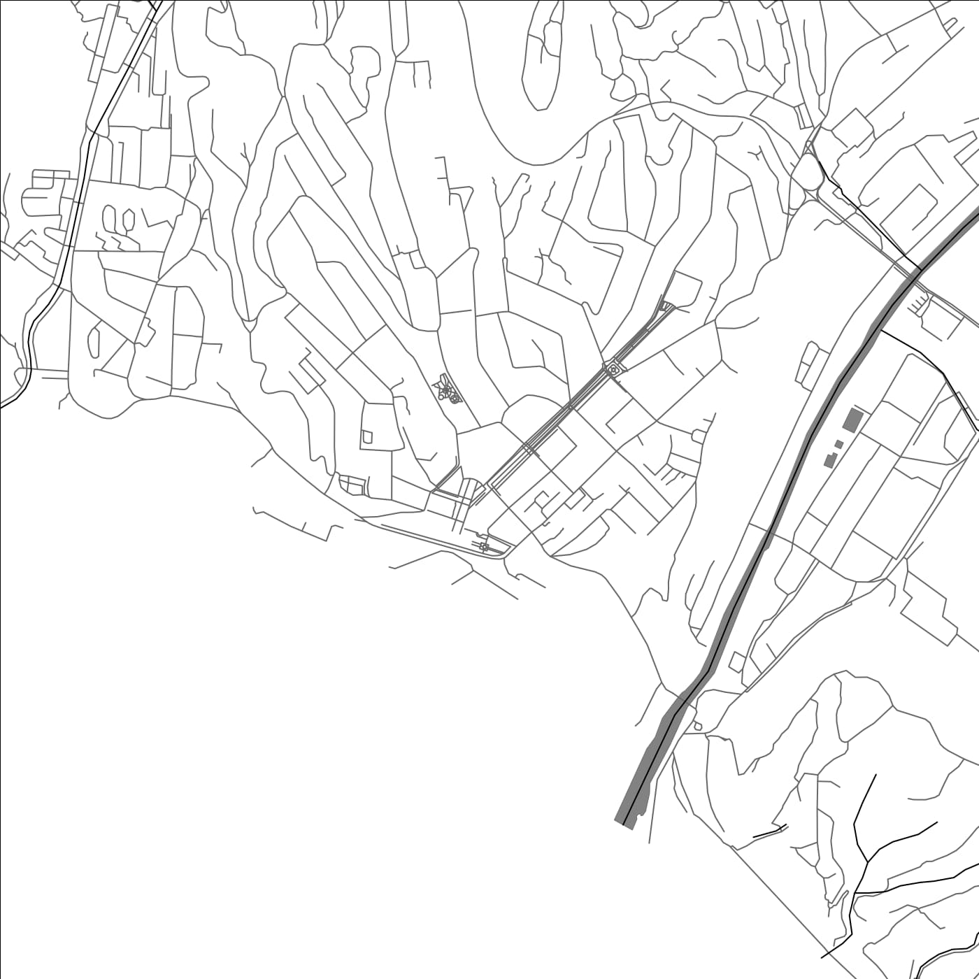 ROAD MAP OF TUAPSE, RUSSIA BY MAPBAKES