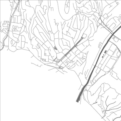 ROAD MAP OF TUAPSE, RUSSIA BY MAPBAKES