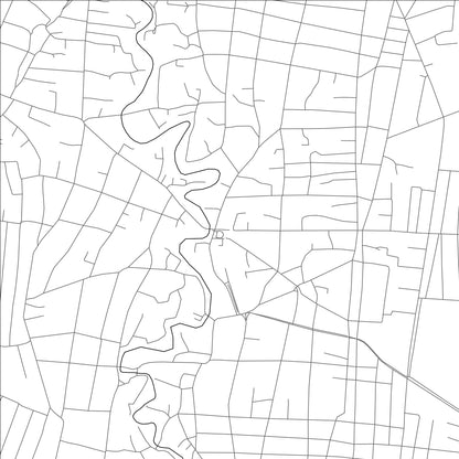 ROAD MAP OF URUS MARTAN, RUSSIA BY MAPBAKES