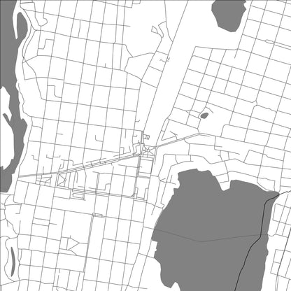 ROAD MAP OF URYUPINSK, RUSSIA BY MAPBAKES