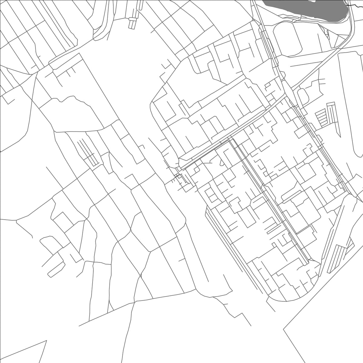 ROAD MAP OF USOLYE SIBIRSKOYE, RUSSIA BY MAPBAKES