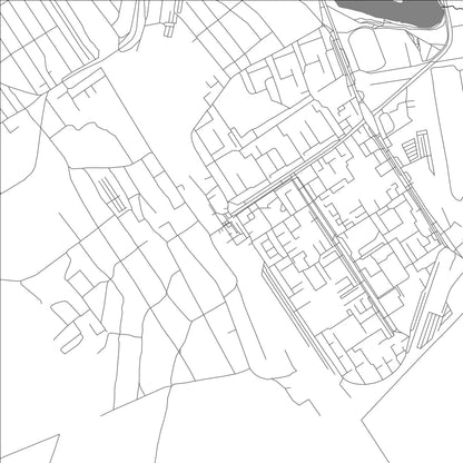 ROAD MAP OF USOLYE SIBIRSKOYE, RUSSIA BY MAPBAKES