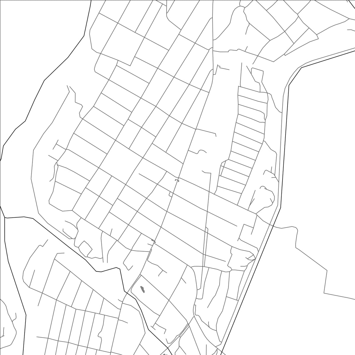 ROAD MAP OF UST DZHEGUTA, RUSSIA BY MAPBAKES
