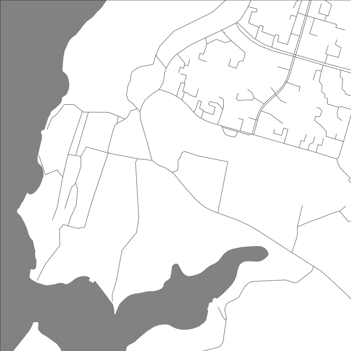 ROAD MAP OF UST ILIMSK, RUSSIA BY MAPBAKES