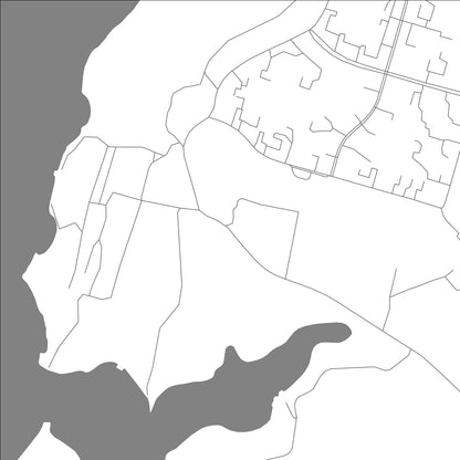 ROAD MAP OF UST ILIMSK, RUSSIA BY MAPBAKES