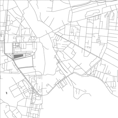 ROAD MAP OF UZLOVAYA, RUSSIA BY MAPBAKES