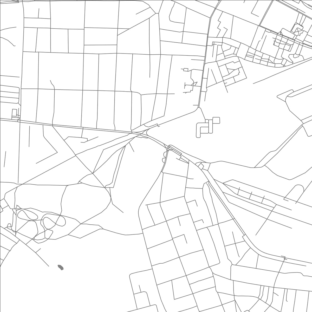 ROAD MAP OF VEREYA, RUSSIA BY MAPBAKES