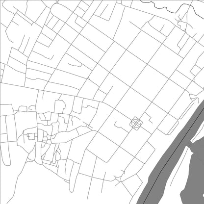 ROAD MAP OF VETLUGA, RUSSIA BY MAPBAKES