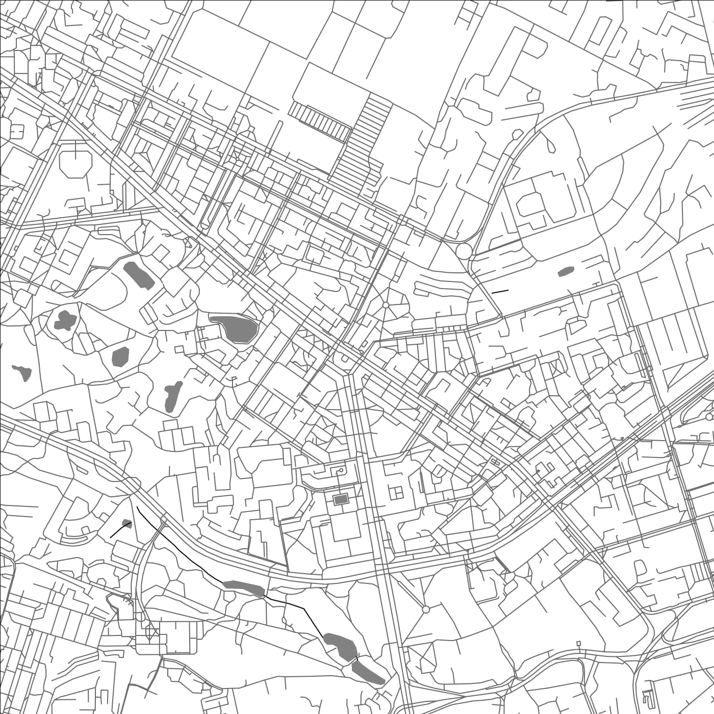 ROAD MAP OF VLADIMIR, RUSSIA BY MAPBAKES