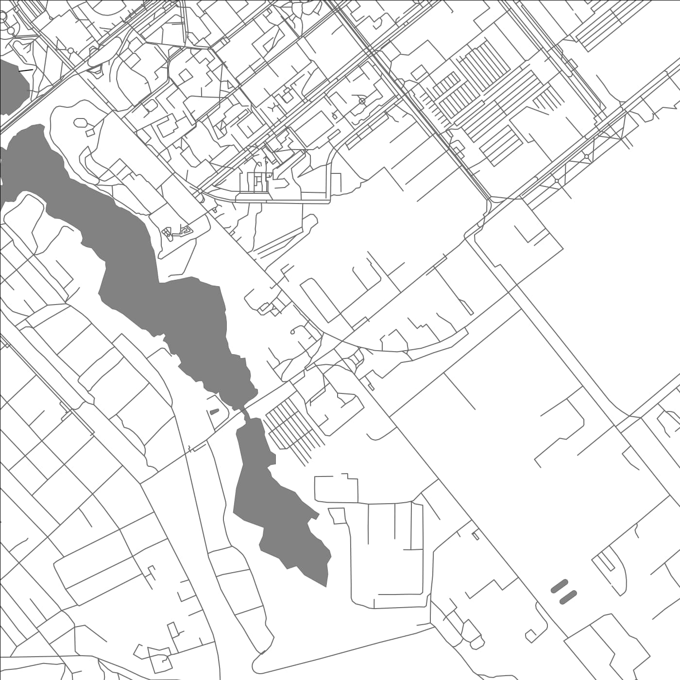 ROAD MAP OF VOLGODONSK, RUSSIA BY MAPBAKES