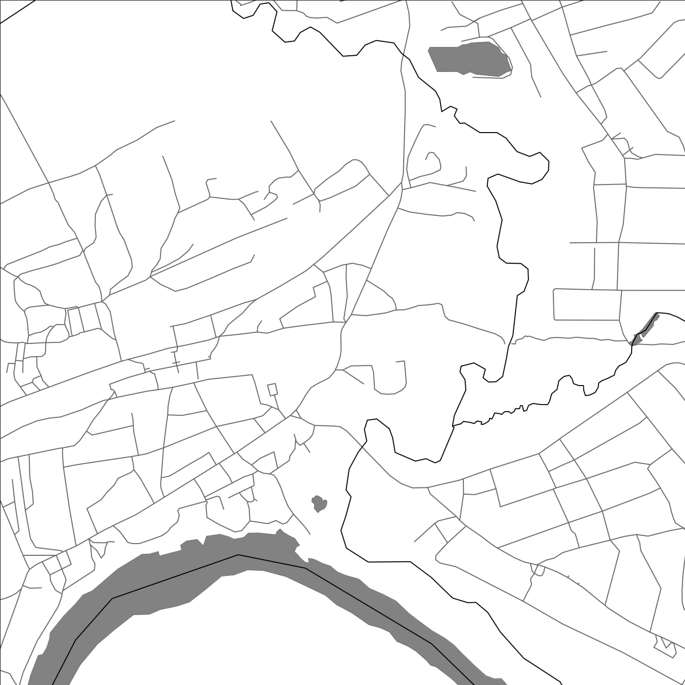 ROAD MAP OF VOLODARSK, RUSSIA BY MAPBAKES