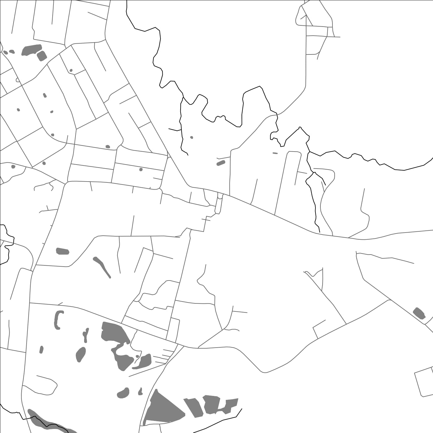 ROAD MAP OF VOLOKOLAMSK, RUSSIA BY MAPBAKES